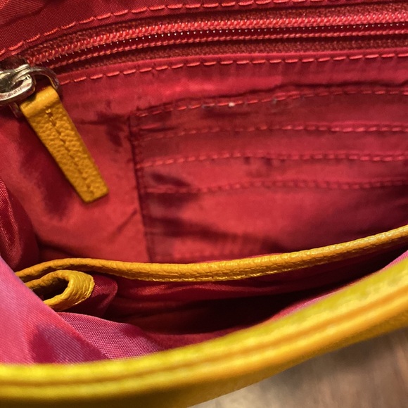 Hand Painted Leather Handbag - Picture 5 of 6